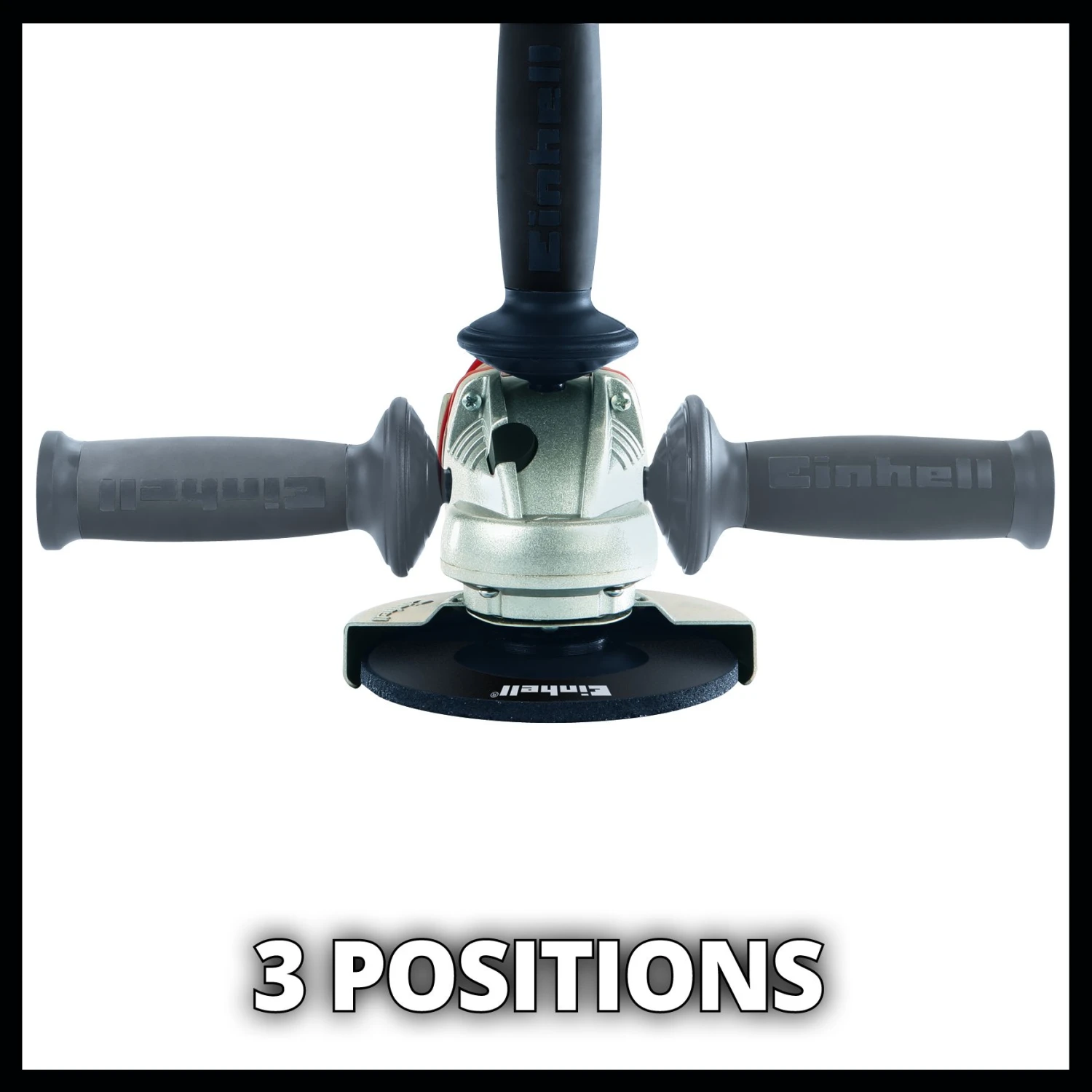 Einhell TE-AG 18 LI - SOLO 18V Li-Ion Accu Haakse Slijper Body - 115mm - 4431110 - Afbeelding 15