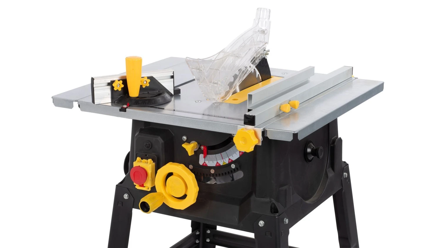 Powerplus POWX07590 Tafelzaag Met Onderstel - 1700W - 210 X 30 Mm - Afbeelding 8