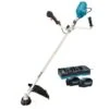 Makita UR012GT202 XGT 2x40V Max Li-Ion Accu Bosmaaier Set (2x 5,0Ah) - U-greep - Koolborstelloos