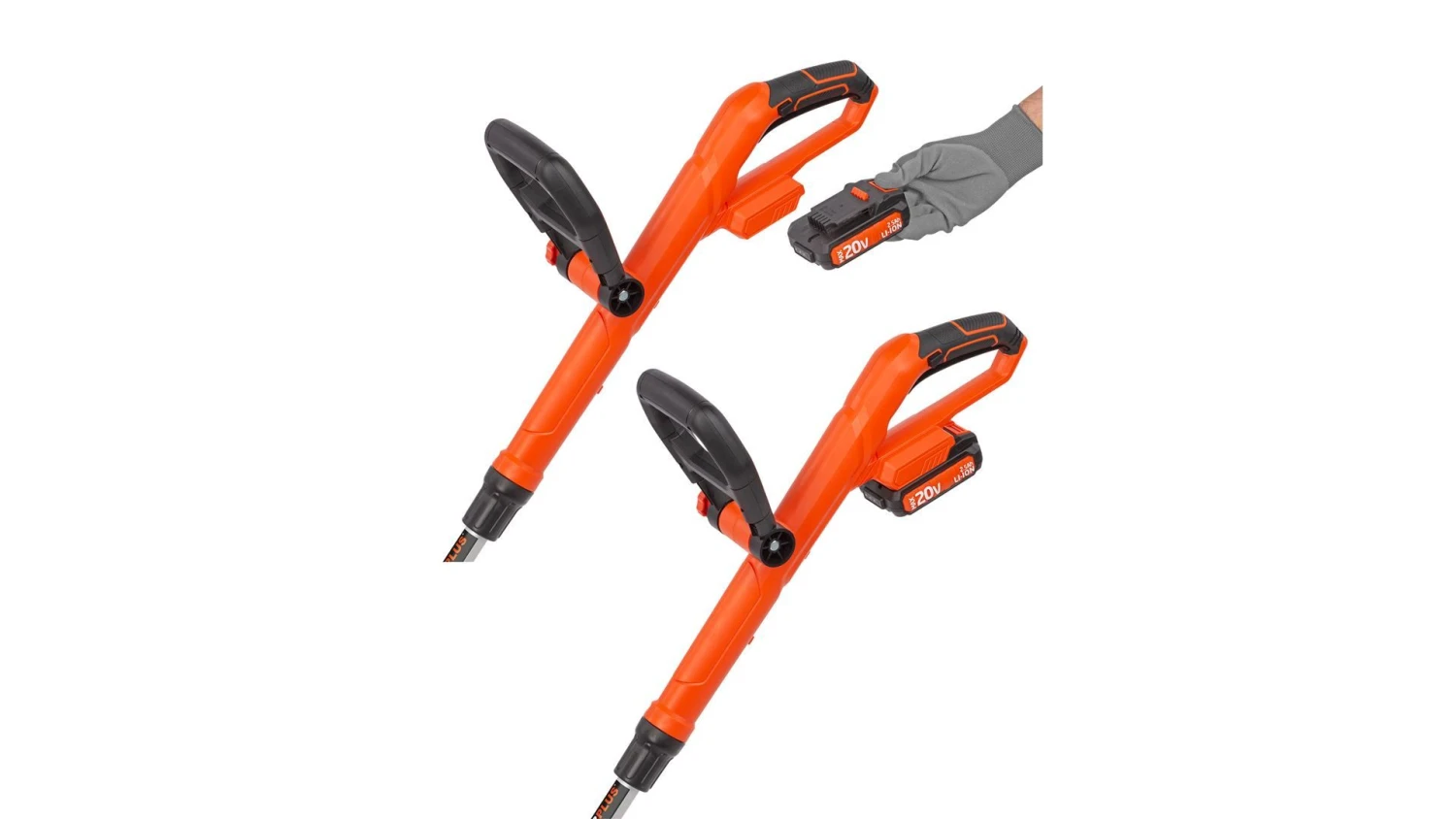 Powerplus POWDPG75420 20V Accu Grastrimmer Set (1x 2.0Ah) - 25cm - Afbeelding 13