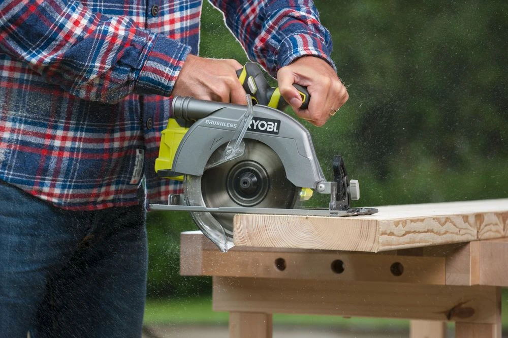 Ryobi R18CS7-0 BL ONE+ 18V Li-Ion Accu Cirkelzaag Body - 184mm - Koolborstelloos - 5133002890 - Afbeelding 5