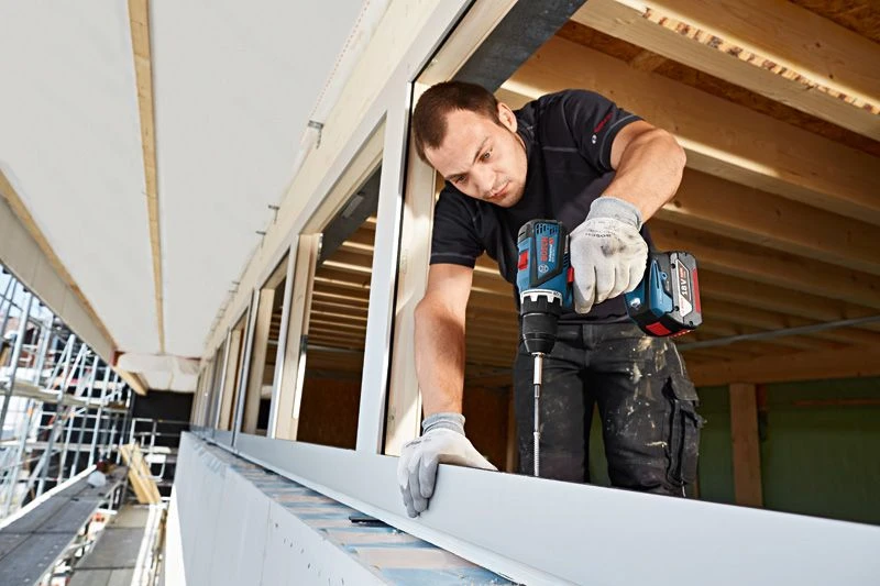 Bosch GSR 18 V-60 FC SOLO 18V Li-Ion Accu Boor-/schroefmachine Body Incl. Koppen In L-Boxx - 50Nm - 06019G7103 - Afbeelding 3