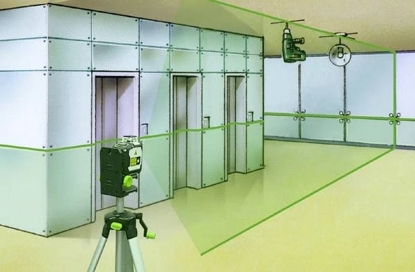 Laserliner CompactLine-Laser G360 Lijnlaser Incl. Statief In Tas - 2 Lijnen - 30m - Groen - Bluetooth - 036.162A - Afbeelding 5