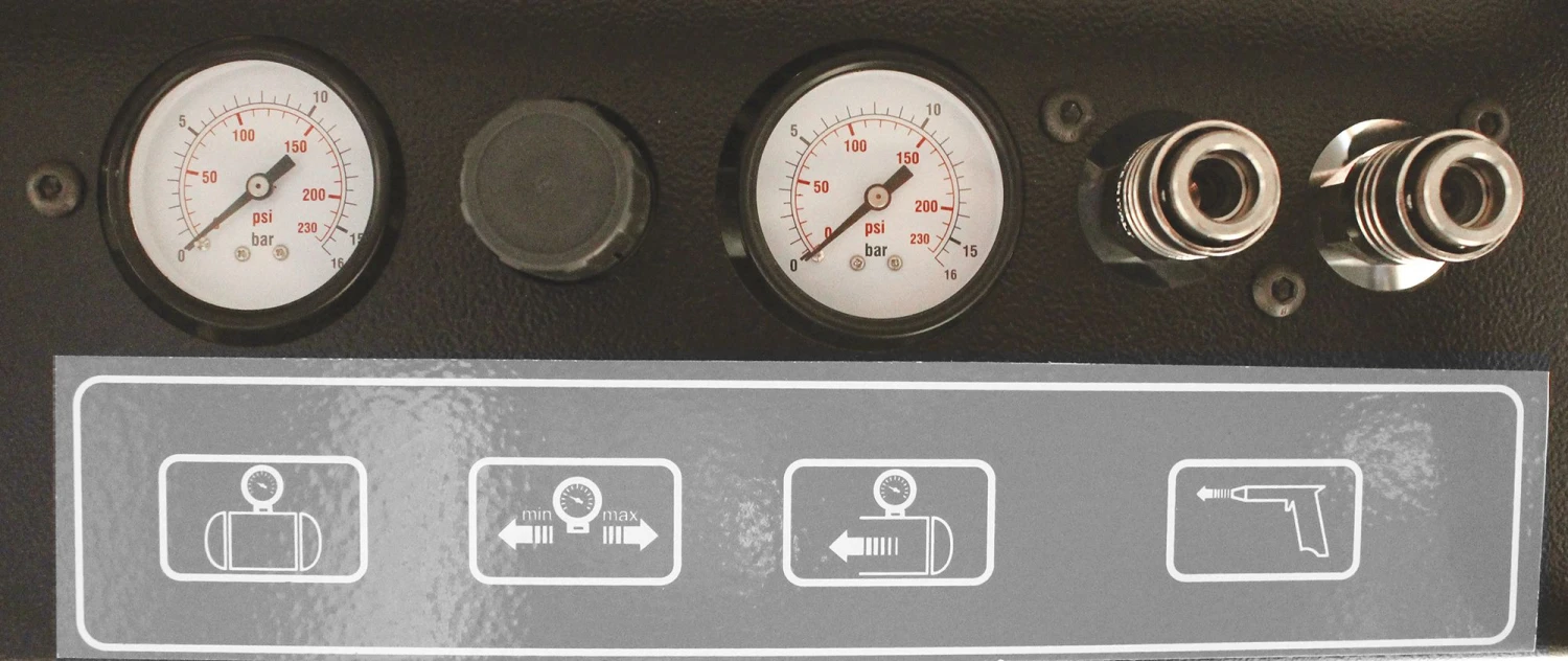 Contimac CM 380/10/20 WF Compressor - 2,5 PK - 10 Bar - 380 L/min - 20 L - Afbeelding 2