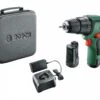 Bosch EasyImpact 12 12V Li-Ion Accu Klopboorschroefmachine Set (2x 2,0Ah) In Softbag - 30Nm - Koolborstelloos - 06039B6105