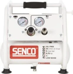 Senco AC10304 Compressor - Geluidsarm - 550W - 9 Bar - 4L - 55L/m - AFN0029
