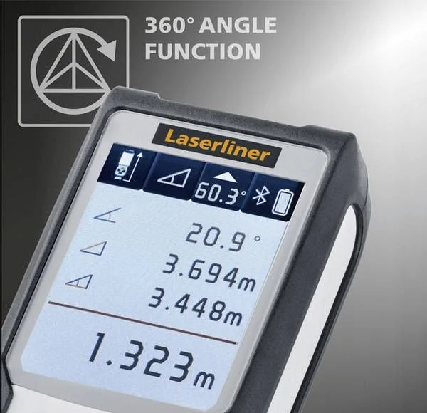 Laserliner LaserRange-Master Gi7 Pro Laserafstandsmeter Met Bluetooth - Groene Laser - 70m - 080.837A - Afbeelding 6