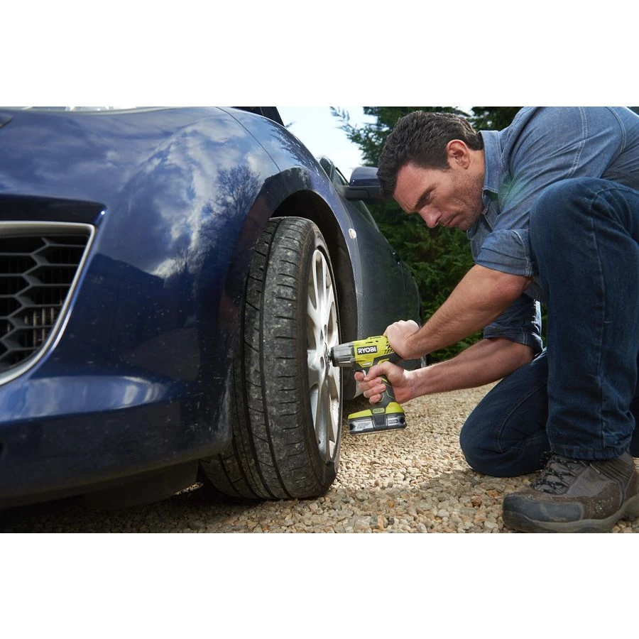 Ryobi R18IW3-0 ONE+ 18V Li-Ion Accu Slagmoersleutel Body - 400Nm - 1/2" - 5133002436 - Afbeelding 3