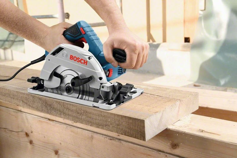 Bosch GKS 55+ GCE Cirkelzaag In L-Boxx - 1350W - 165mm - 0601682101 - Afbeelding 5