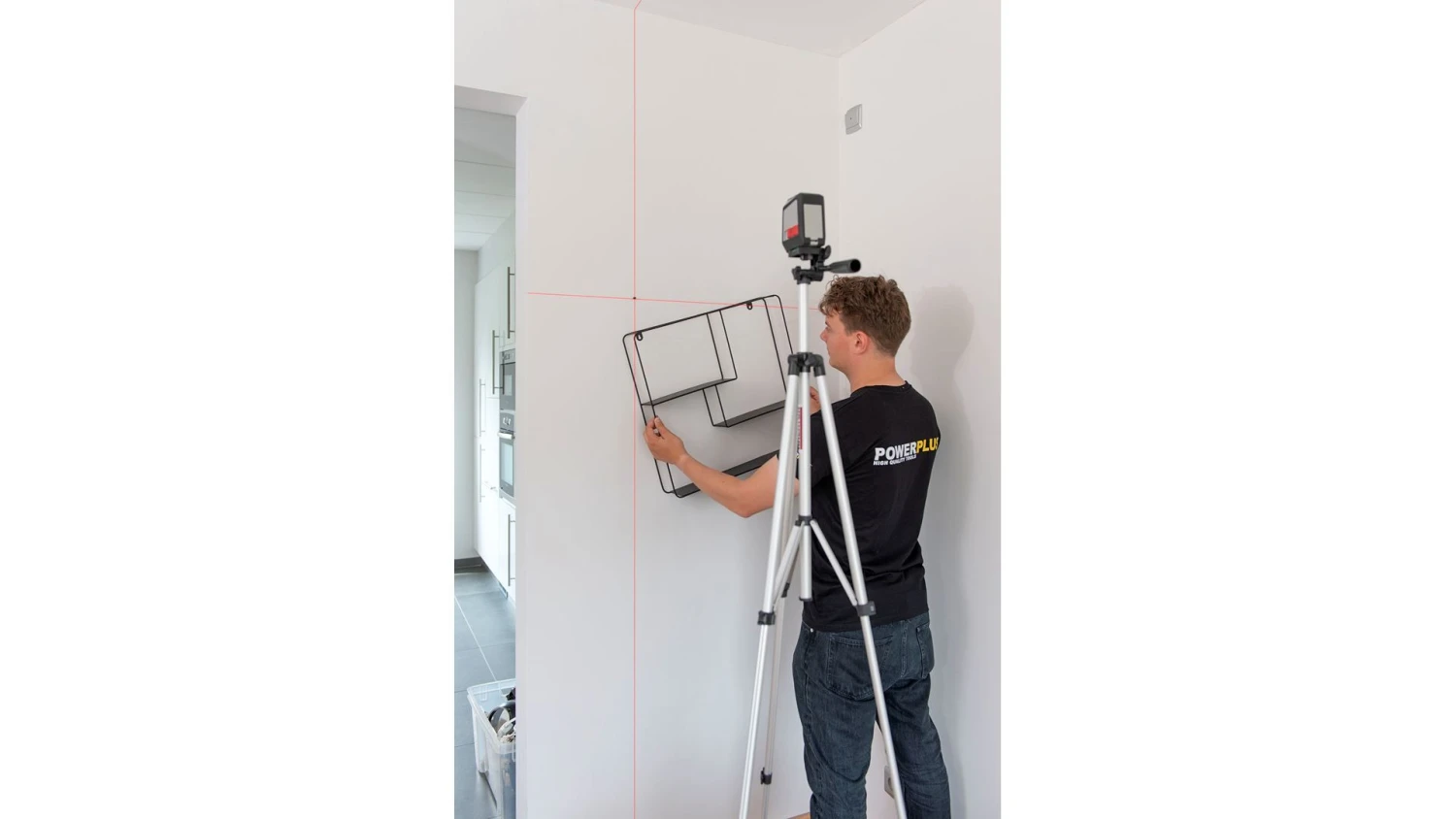 Kreator KRT706300T Zelfnivellerende Kruislijnlaser Body In Tas Incl. Statief - 12 M - Rood - Afbeelding 8