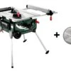Metabo TS 254 Zaagtafel Op Uitklapbaar Onderstel - 2000W - 254 X 30mm Met Extra Zaagblad