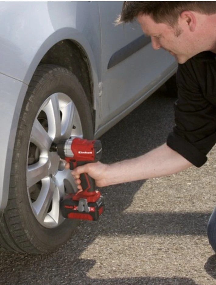 Einhell TE-CW 18 LI BL 18V Li-Ion Accu Slagmoersleutel Body - 215Nm - 1/2" - Koolborstelloos - 4510040 - Afbeelding 3