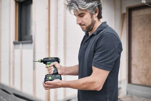 Festool T 18+3 HPC 18V Li-Ion Accu Schroefboormachine Set (2x 4,0Ah) In Systainer - 50Nm - 576989 - Afbeelding 3