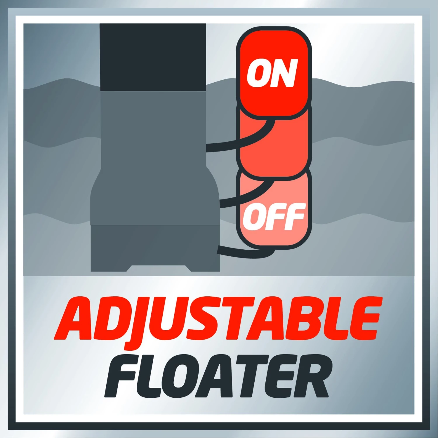 Einhell GC-DW 900 N Diepte-/ Dompelpomp - 900W - 6000L/uur - 4170964 - Afbeelding 9