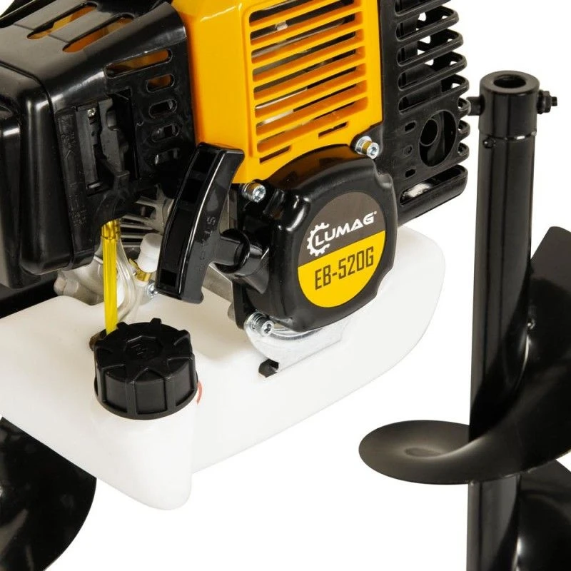 Lumag EB520G Grondboormachine 2,2PK + 100, 150, 200mm Boor - Afbeelding 3