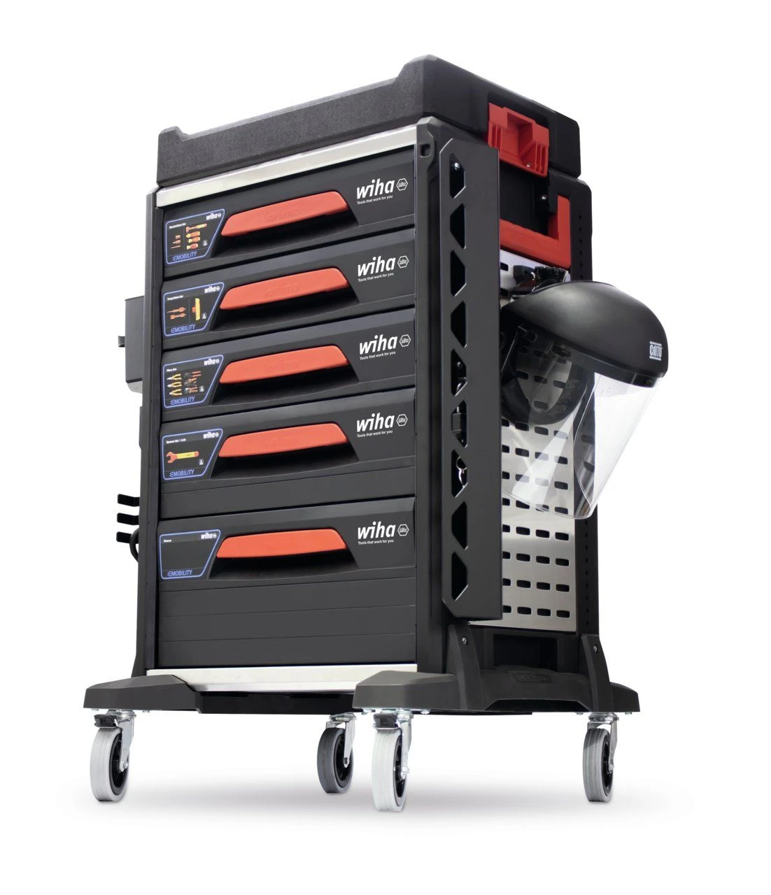 Wiha 9300-23401 Werkplaatstrolleyset EMobility Competence Max - 104-delig - Afbeelding 11