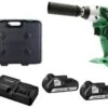HiKOKI WR18DJL WCZ 18V MultiVolt Li-Ion Accu Slagmoersleutel Set (2x 1,5Ah) In Koffer - 1/2" - 220Nm