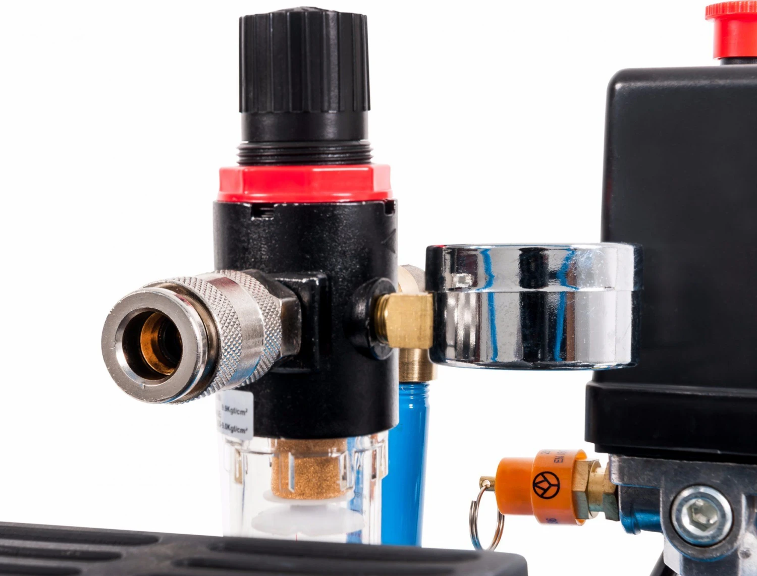 Airpress 36743 - Stille Olievrije Compressor L 6-95 8 Bar 0,6 Pk 25 L/min 6 L - Afbeelding 8