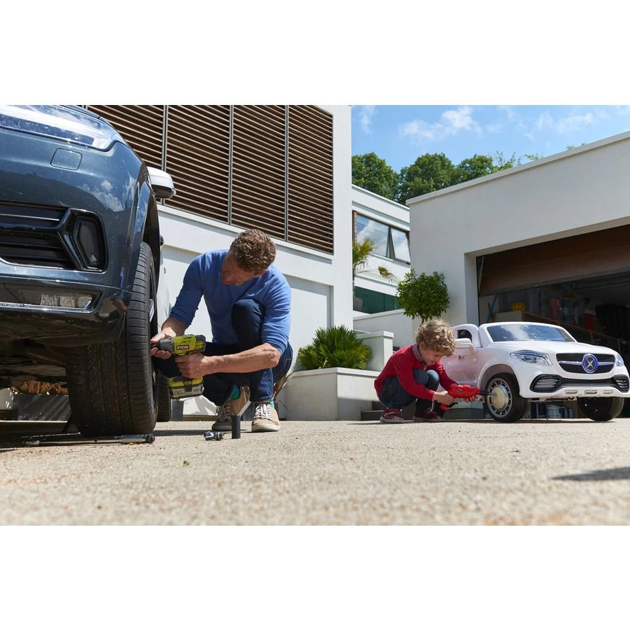 Ryobi R18IW3-0 ONE+ 18V Li-Ion Accu Slagmoersleutel Body - 400Nm - 1/2" - 5133002436 - Afbeelding 8