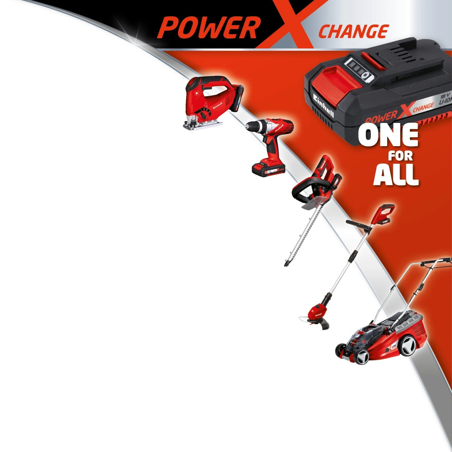 Einhell TE-AG 18 LI - SOLO 18V Li-Ion Accu Haakse Slijper Body - 115mm - 4431110 - Afbeelding 14