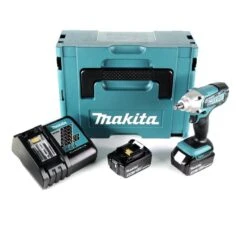 Makita DTW190RTJ 18V Li-Ion Accu Slagmoersleutel Set (2x 5.0Ah Accu) In Mbox - 190Nm - 1/2" - Koolborstelloos