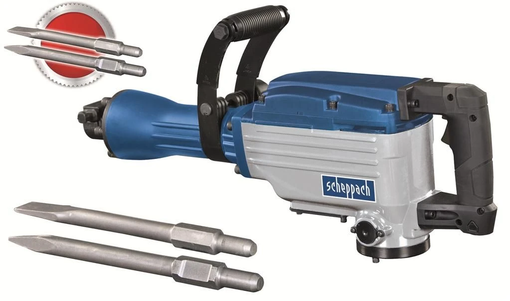 Scheppach AB1600 30mm HEX Sloophamer In Koffer - 1600W - 5908201901