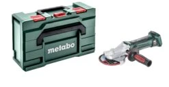 Metabo WF 18 LTX 125 QUICK 18V Li-Ion Accu Platkop Haakse Slijper Body In MetaBox - 125mm - 601306840