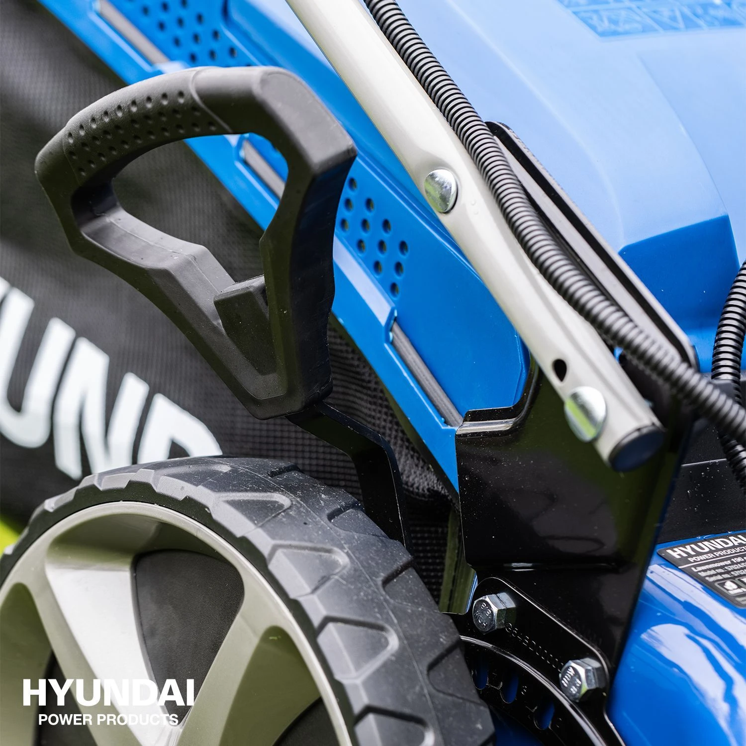 Hyundai 57024 Benzine Grasmaaier - 196cc - 4-takt - Elektrische Start - Afbeelding 10