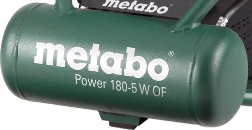 Metabo Power 180-5 W OF Compressor - 1100W - 8 Bar - 5L - 75 L/min - 601531000 - Afbeelding 2