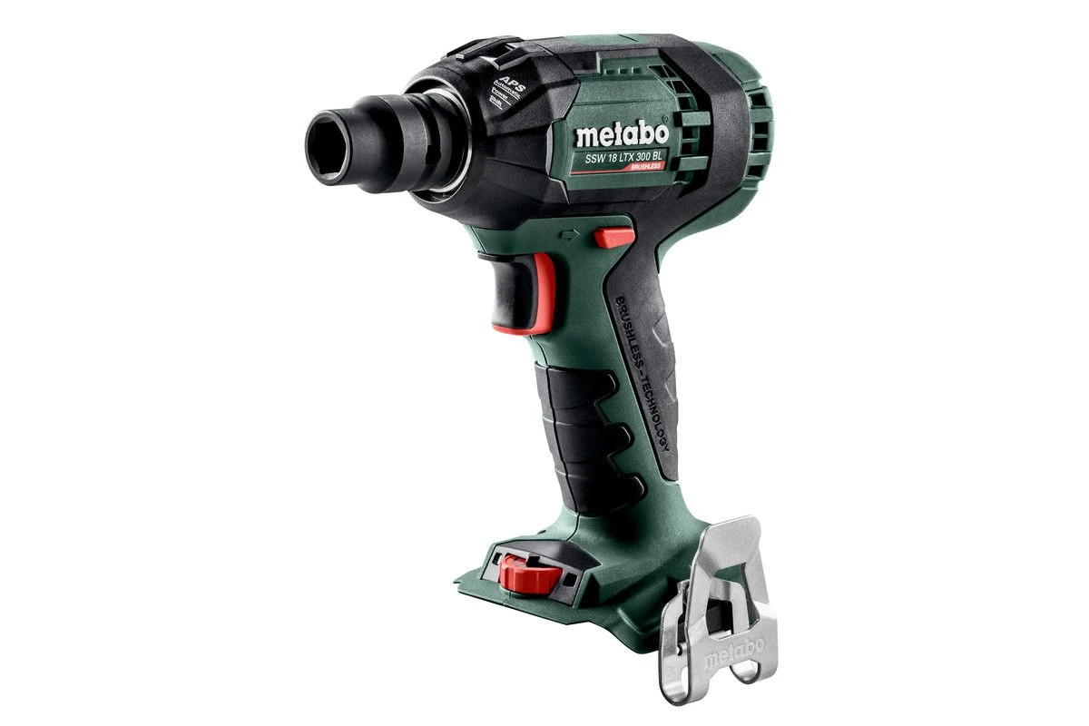 Metabo SSW 18 LTX 300 BL 18V Li-ion Accu Slagmoersleutel Set (2x 5.2Ah Accu) In MetaBOX - 300Nm - 1/2" - Koolborstelloos - 602395650 - Afbeelding 2