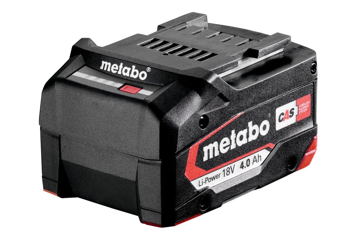 Metabo W 18 LT BL 11-125 18V Li-Ion Accu Haakse Slijper Set (2x Li-Power 4.0Ah) In MetaBox - Afbeelding 6