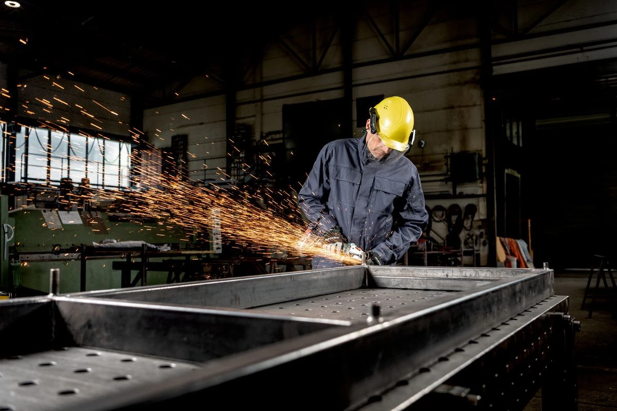 Metabo WB 18 LT BL 11-125 Quick 18V Li-ion Accu Haakse Slijper Set (2x 8.0 LiHD Ah) In MetaBox - Afbeelding 2