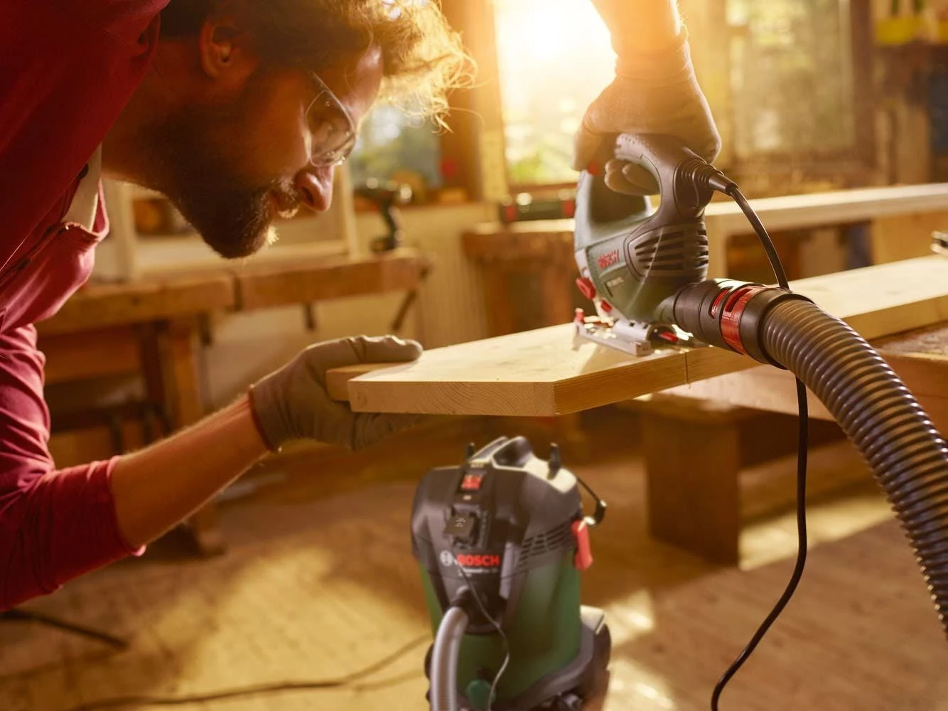 Bosch AdvancedVac 20 Bouwstofzuiger - 1200W - 20L - 06033D1200 - Afbeelding 5