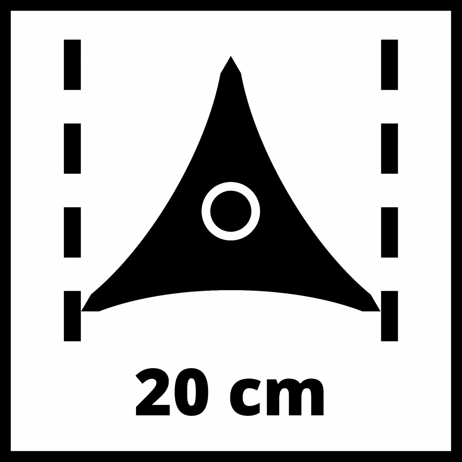 Einhell AGILLO 18/200 Li Solo 18V Li-Ion Accu Bosmaaier Body - 30cm - Afbeelding 5