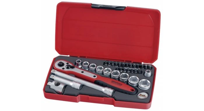Teng Tools T3834 34-delige Doppen- En Bitset - 3/8''
