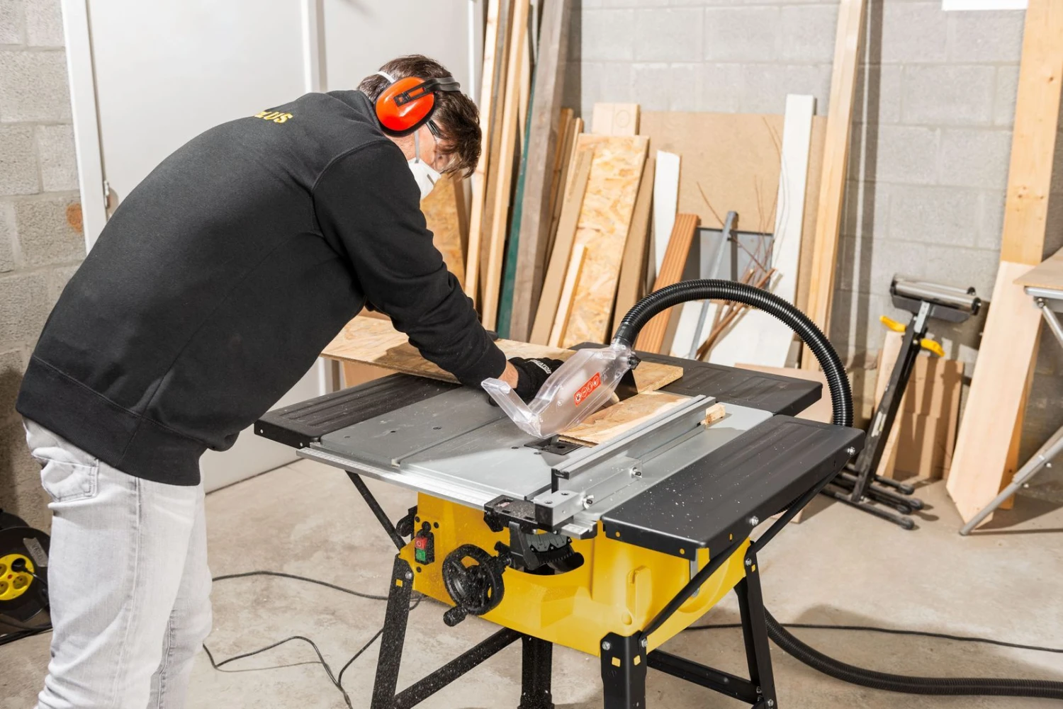 Powerplus POWX07595 Zaagtafel Met Onderstel - 2000W - 250mm - Afbeelding 8