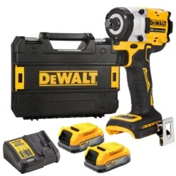 DeWALT DCF921E2T 18V Li-ion XR Accu Slagmoersleutel Set (2x Powerstack Accu) Met Frictiering - 1/2” In TSTAK Koffer