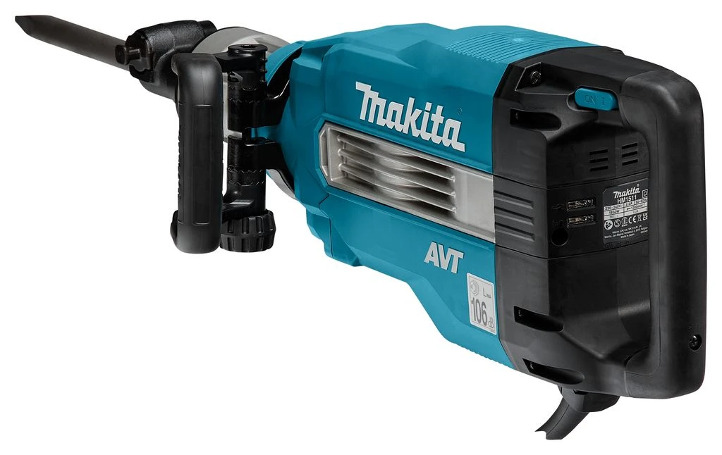 Makita HM1511 SW30 Breekhamer In Koffer - 1850W - 48,9J - Afbeelding 11