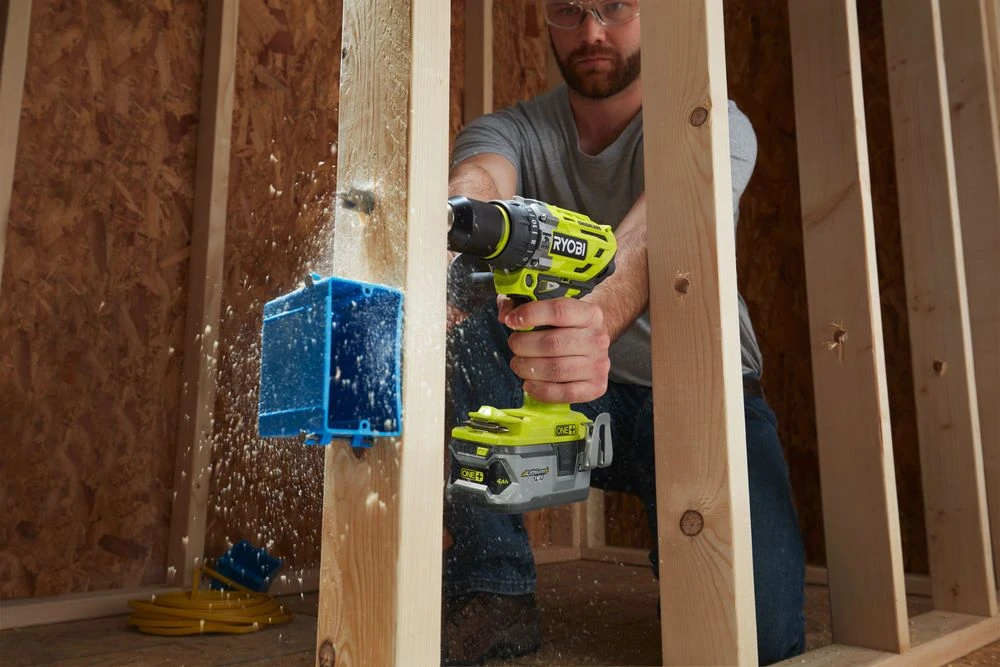 Ryobi R18PD7-252S 18V Li-Ion Accu Klopboormachine Set (1x 5.0Ah & 1x 2.0Ah) - 85Nm - Koolborstelloos - Afbeelding 2