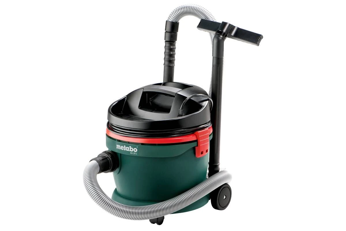 Metabo AS 20 L Bouwstofzuiger - 1200W - L-klasse - 20L - 602012000