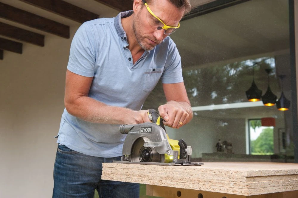 Ryobi R18CS7-0 BL ONE+ 18V Li-Ion Accu Cirkelzaag Body - 184mm - Koolborstelloos - 5133002890 - Afbeelding 2