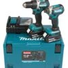 Makita DLX2189TJ 18V Li-Ion Accu Schroef/boormachine (DDF484) & Slagschroevendraaier (DTD153) Combiset (2x 5,0Ah Accu) In Mbox - Koolborstelloos