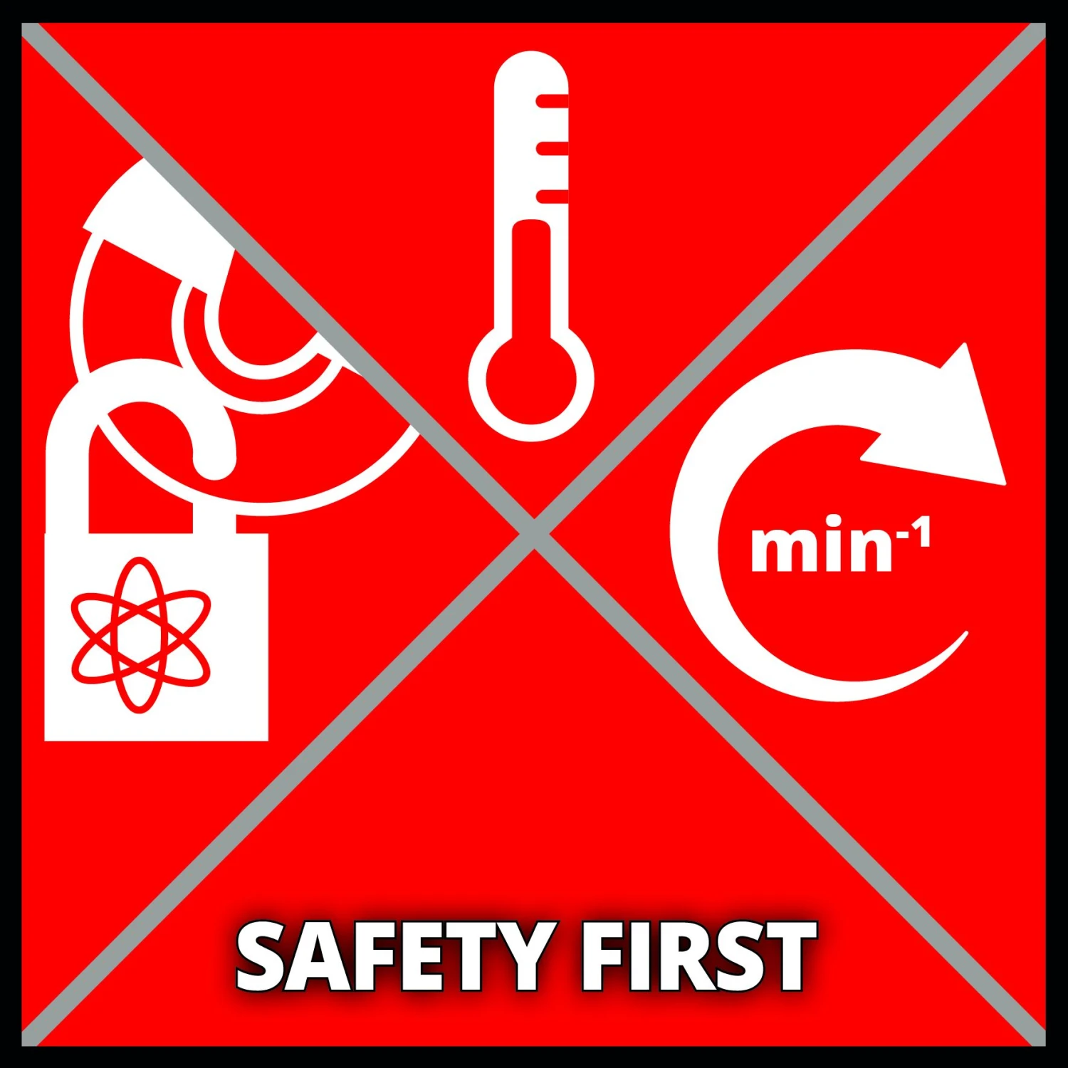 Einhell TE-AG 18 LI - SOLO 18V Li-Ion Accu Haakse Slijper Body - 115mm - 4431110 - Afbeelding 10