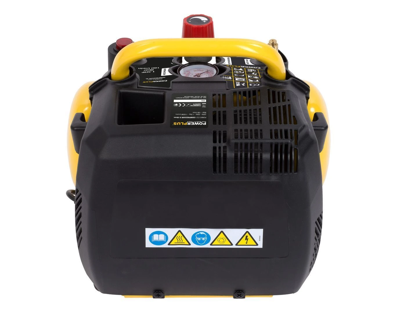 Powerplus POWX1721 Compressor - 1100W - 6L - Olievrij - Afbeelding 4