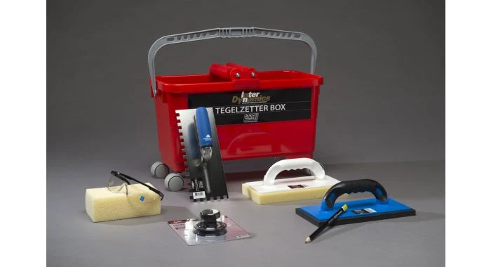 InterDynamics TBOX02 All-in-the-box Tegelzettersbox - 8-delig