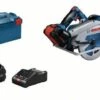 Bosch GKS 18V-68 GC 18V Li-Ion Accu Cirkelzaag Set (2x 5.5Ah Accu) In L-Boxx - 190 X 30 Mm - 06016B5130