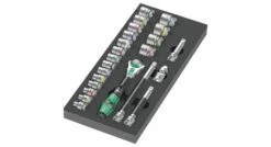 Wera 05150111001 9721 23-delige 8000 B Zyklop Set In Schuimstof Inleg - 3/8"