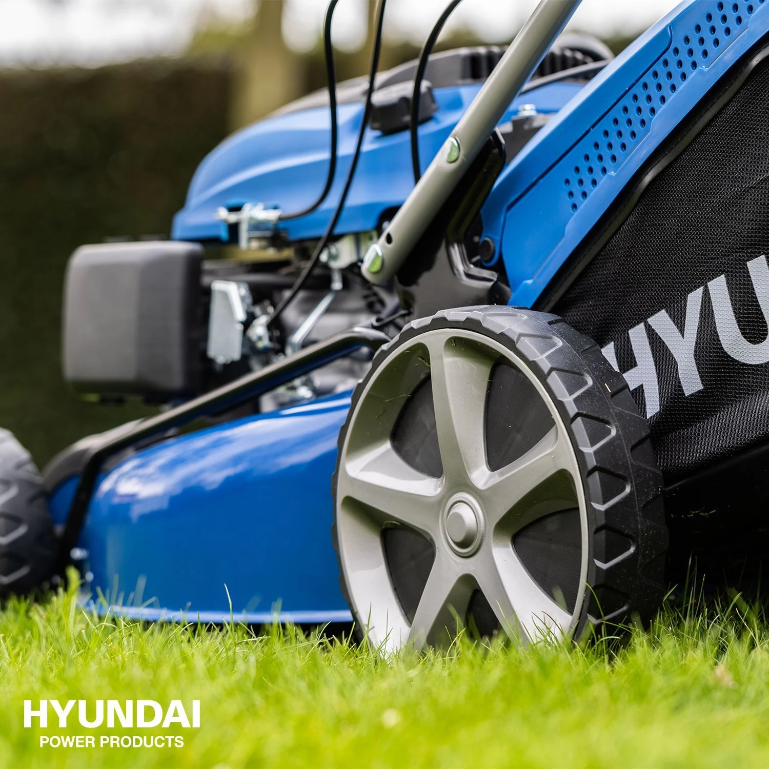 Hyundai 57024 Benzine Grasmaaier - 196cc - 4-takt - Elektrische Start - Afbeelding 9