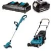 Makita DLM432PT2 Grasmaaier Set + DUR181Z Grastrimmer Body
