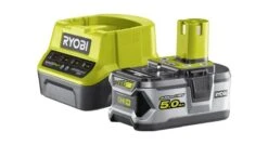 Ryobi RC18120-150 18V Li-Ion Accu Starterset (1x 5.0Ah Accu) + Lader - 5133003366